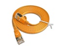 SLIM Slimpatchkabel  Cat 6, STP, 0.15 m, Orange