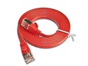 SLIM Slimpatchkabel  Cat 6, STP, 0.15 m, Rot