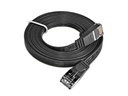 SLIM Slimpatchkabel  Cat 6, STP, 0.15 m, Schwarz