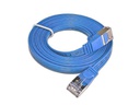 SLIM Slimpatchkabel  Cat 6, STP, 0.25 m, Blau