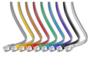 SLIM Slimpatchkabel  Cat 6, STP, 0.25 m, Gelb