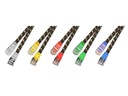 SLIM Slimpatchkabel  Cat 6, STP, 0.25 m, Gelb