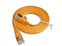 SLIM Slimpatchkabel  Cat 6, STP, 0.25 m, Orange