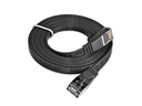 SLIM Slimpatchkabel  Cat 6, STP, 0.25 m, Schwarz