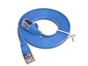 SLIM Slimpatchkabel  Cat 6, STP, 0.5 m, Blau