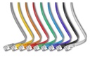 SLIM Slimpatchkabel  Cat 6, STP, 0.5 m, Rot
