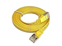 SLIM Slimpatchkabel  Cat 6, STP, 0.75 m, Gelb