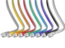 SLIM Slimpatchkabel  Cat 6, STP, 0.75 m, Grau