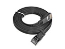 SLIM Slimpatchkabel  Cat 6, STP, 0.75 m, Schwarz