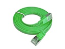 SLIM Slimpatchkabel  Cat 6, STP, 1 m, Grün