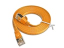 SLIM Slimpatchkabel  Cat 6, STP, 1 m, Orange