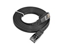 SLIM Slimpatchkabel  Cat 6, STP, 1 m, Schwarz