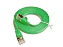 SLIM Slimpatchkabel  Cat 6, STP, 1.5 m, Grün