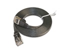 SLIM Slimpatchkabel  Cat 6, STP, 15 m, Schwarz