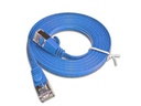 SLIM Slimpatchkabel  Cat 6, STP, 2 m, Blau