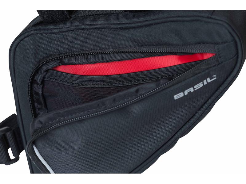 BASIL Rahmentasche Sport Design Triangel M Schwarz