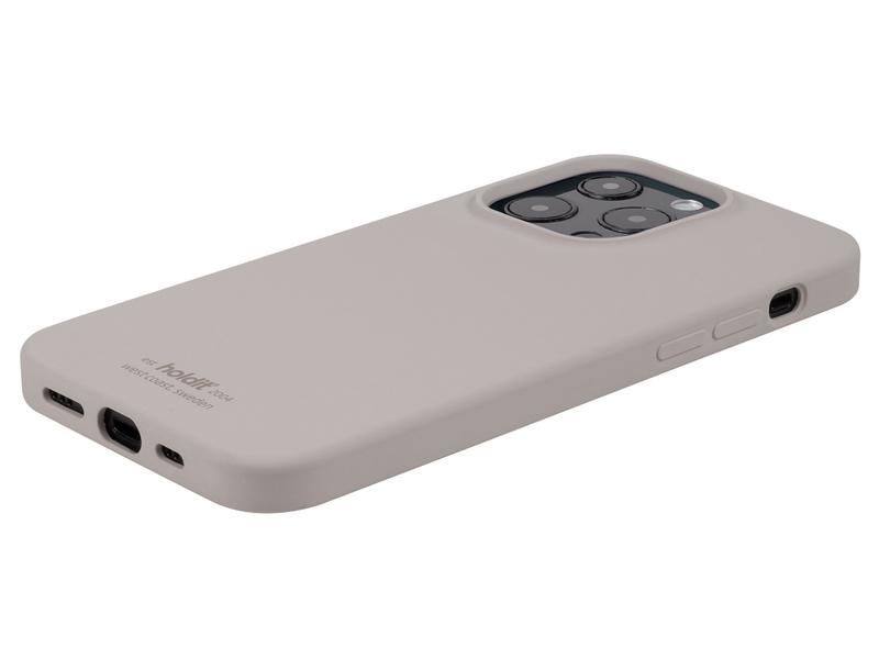 Holdit Back Cover Silicone iPhone 13 Pro Taupe