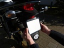 EASYKLICK Kennzeichenhalter Moto Chrom