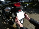 EASYKLICK Kennzeichenhalter Moto Chrom