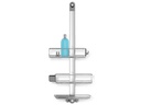 Simplehuman Duschmittelhalter Shower Caddy 70 - 100 cm, Silber