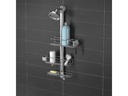Simplehuman Duschmittelhalter Shower Caddy 70 - 100 cm, Silber