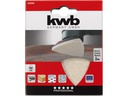 kwb Polierscheibe 96 mm Delta haftend