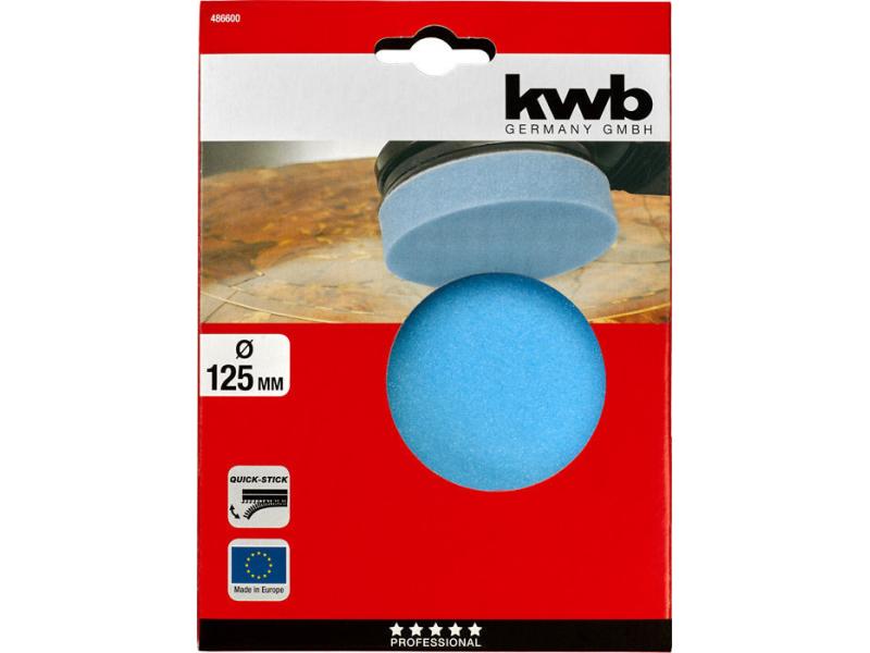 kwb Polierschwamm Ø 125 mm haftend