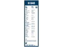 Bosch Automotive Heckscheibenwischer H840, 290 mm