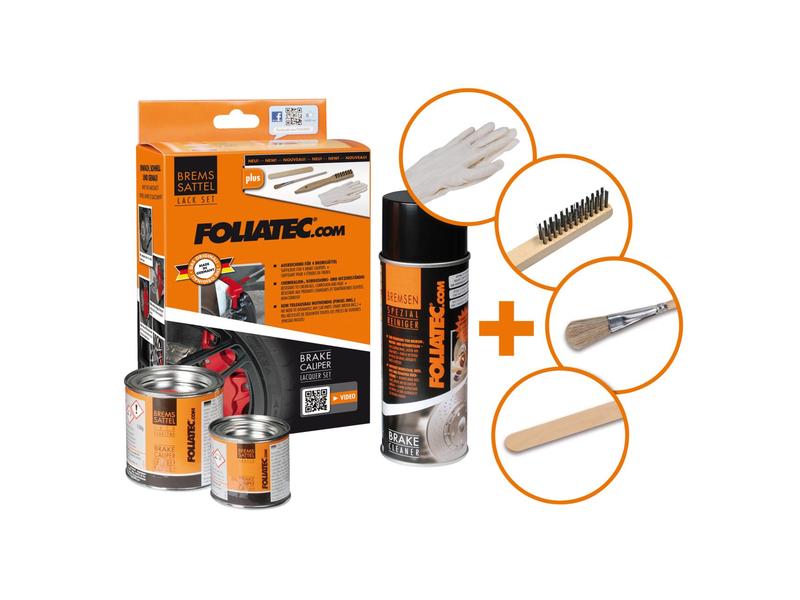 Foliatec Sprühlack Set für Bremssattel, Rot