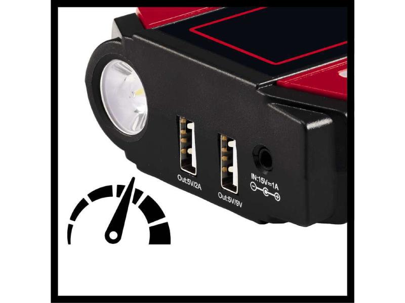 Einhell Starterbatterie mit Ladefunktion CE-JS 12 / 12V/200A
