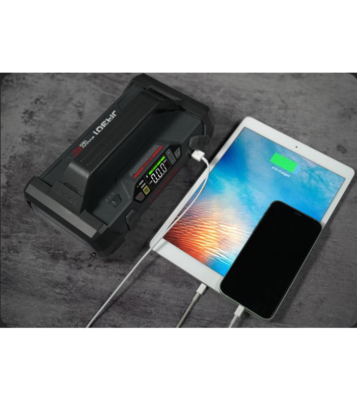 Lokithor Jump Starter und Luftpumpe 12V/ 2000A