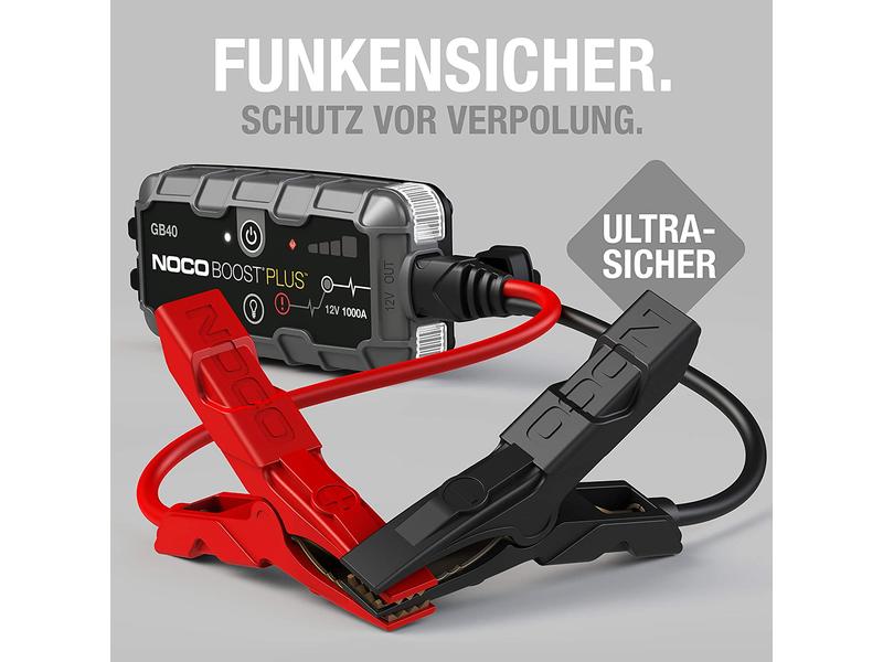 Noco Starterbatterie mit Ladefunktion GB40 12V 1000A