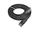SLIM Slimpatchkabel  Cat 6, STP, 2 m, Schwarz