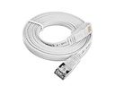 SLIM Slimpatchkabel  Cat 6, STP, 20 m, Weiss