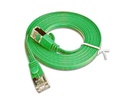 SLIM Slimpatchkabel  Cat 6, STP, 25 m, Grün