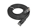 SLIM Slimpatchkabel  Cat 6, STP, 25 m, Schwarz