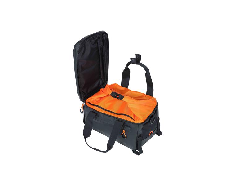 BASIL Gepäckträgertasche Miles Tarpaulin Schwarz