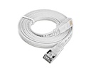SLIM Slimpatchkabel  Cat 6, STP, 3 m, Weiss