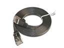 SLIM Slimpatchkabel  Cat 6, STP, 5 m, Schwarz