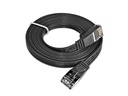 SLIM Slimpatchkabel  Cat 6, STP, 5 m, Schwarz