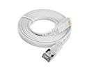 SLIM Slimpatchkabel  Cat 6, STP, 5 m, Weiss