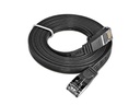 SLIM Slimpatchkabel  Cat 6, STP, 7.5 m, Schwarz