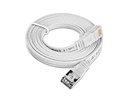 SLIM Slimpatchkabel  Cat 6, STP, 7.5 m, Weiss