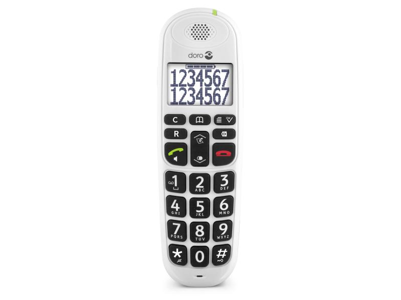 Doro Schnurlostelefon PhoneEasy 110  Weiss