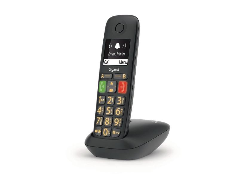 Gigaset Schnurlostelefon E290  Schwarz