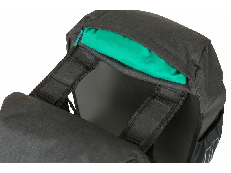 BASIL Doppelseitentasche Discovery M Schwarz