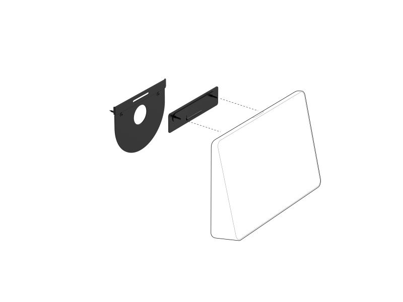 Logitech Wandhalterung zu Logitech Tap