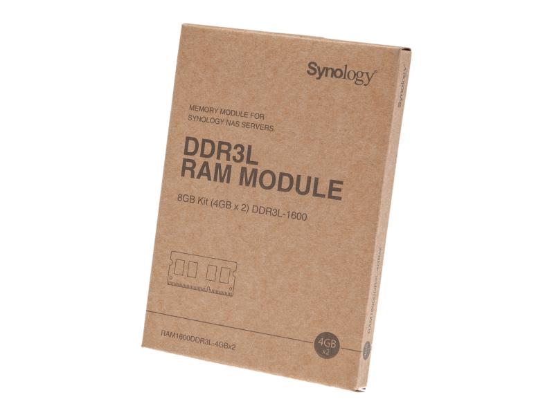 Synology NAS-Arbeitsspeicher RAM1600DDR3L-4GBX2