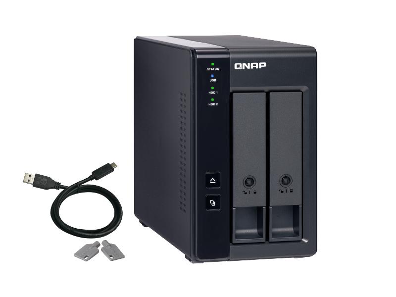 QNAP NAS-Erweiterungsgehäuse TR-002, 2-bay, USB 3.0