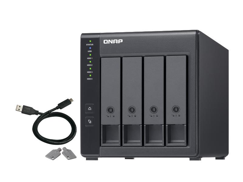 QNAP NAS-Erweiterungsgehäuse TR-004, 4-bay, USB 3.0